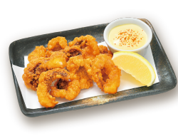 Octopus Zangi (with mayonnaise)