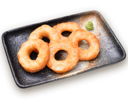 Fluffy Onion Tempura (Served with wasabi and soy sauce)