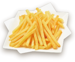 French fries (with one type of potato sauce)