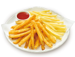 Double fries (with your choice of ketchup)