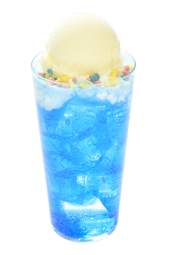 推し活カラフルドリンク(ブルー)