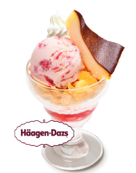 ストロベリーチーズケーキパフェ