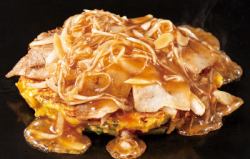 파를 듬뿍 뿌려 돼지 구슬