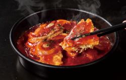 맛 매운 갈리 토마 삶은 돼지 구슬