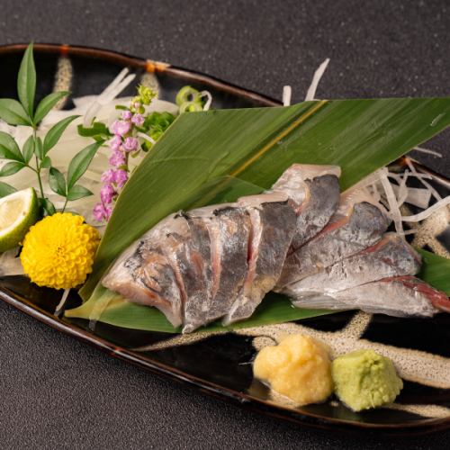 Sashimi horse mackerel