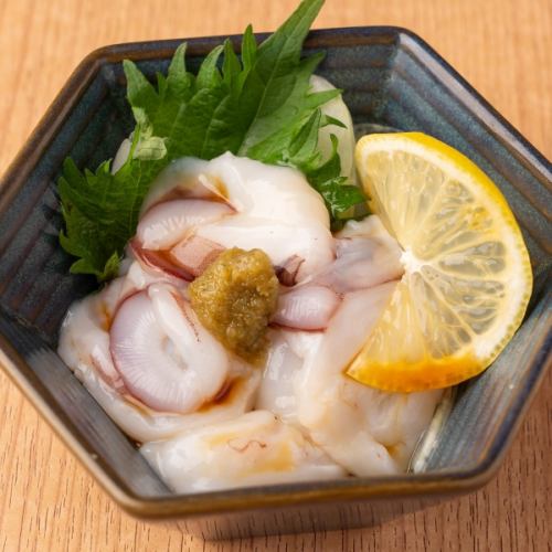 Raw Octopus with Yuzu Pepper and Ponzu Sauce