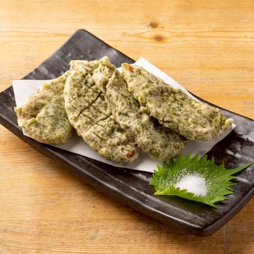 黒ハンペンの磯辺揚げ