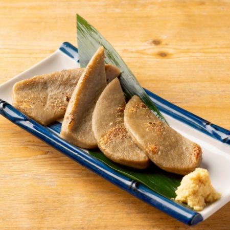 黒ハンペン焼き ～生姜醤油～