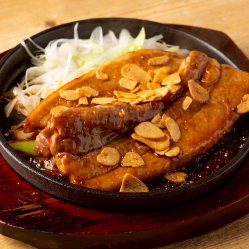 豚バラの1枚スタミナ焼き