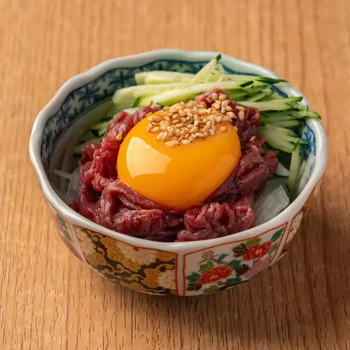 桜肉ユッケ
