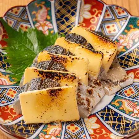 炙り〆鯖と味噌チー
