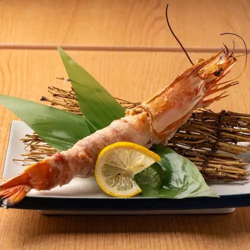 大海老の肉巻き