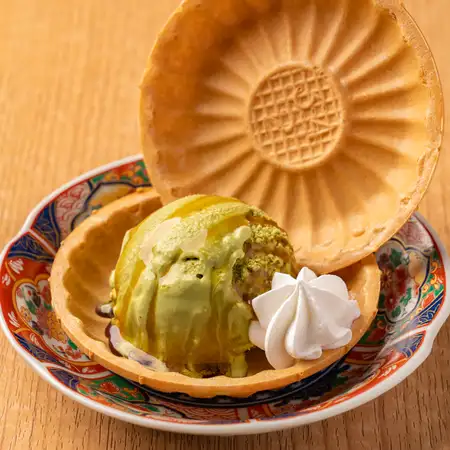 黒蜜抹茶もなか