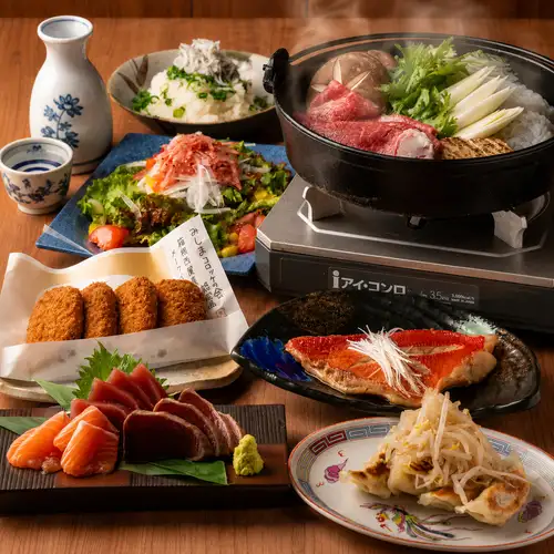 お得な宴会コースも人気です！飲み放題付き3000円～！