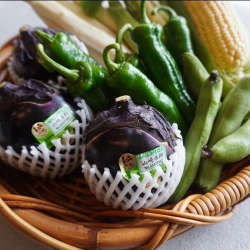 旬の食材を取り入れて