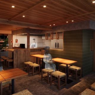 少人数から多人数まで対応可能なテーブル席を完備。古民家のような情緒を感じさせる広々としたお席は、女子会・会社宴会・特別な記念日のお祝いにも最適です！