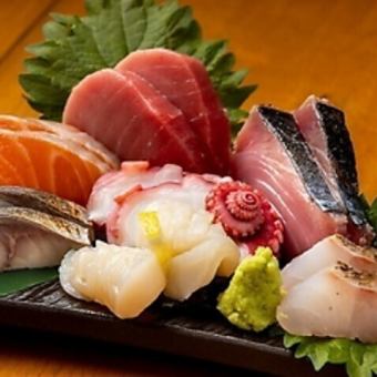 ☆歓送迎会に☆【120分飲み放題付】刺盛・ホッケ含む〈全7品〉お得コース4500円(税込)