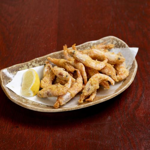 小エビのから揚げ