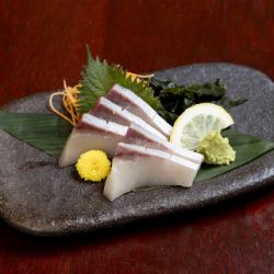 Yellowtail sashimi