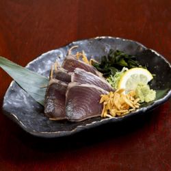 Seared bonito