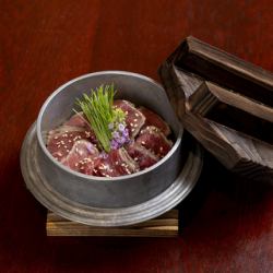 Wagyu beef kamameshi (rice cooked in a pot)