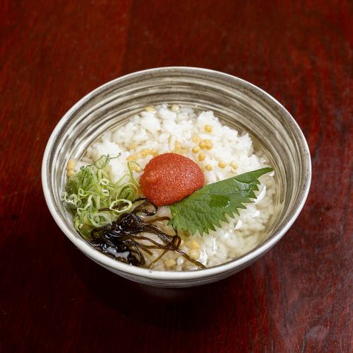 お茶漬け (明太子)