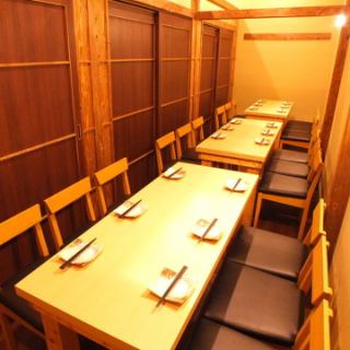 [Small table private room] 2 to 18 people! Recommended for company banquets, reunions after a long time, birthdays, celebration parties ★
