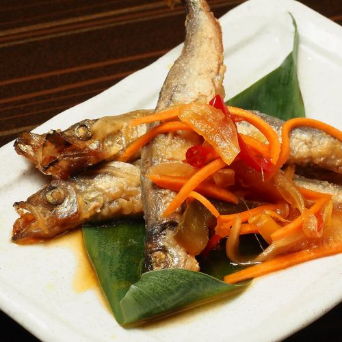 Nanban pickled mackerel