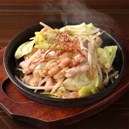 せせりの鉄板焼き