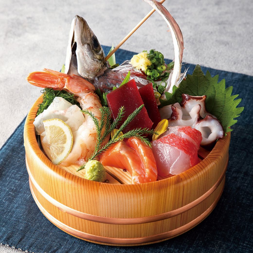 [Assorted 7 types of sashimi] is fresh every day! Highly recommended!