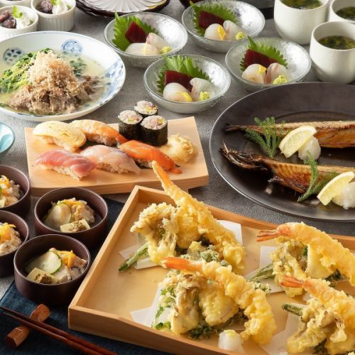 2小時無限暢飲 ■【葵套餐】共9道菜 ■6050日圓⇒5500日圓（含稅）