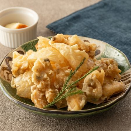 あさりと玉ねぎの唐揚げ