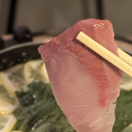 ぼる塾人気番組「ぼる部屋」グルメ本掲載！　期間限定！　ぶりしゃぶレモン鍋セット