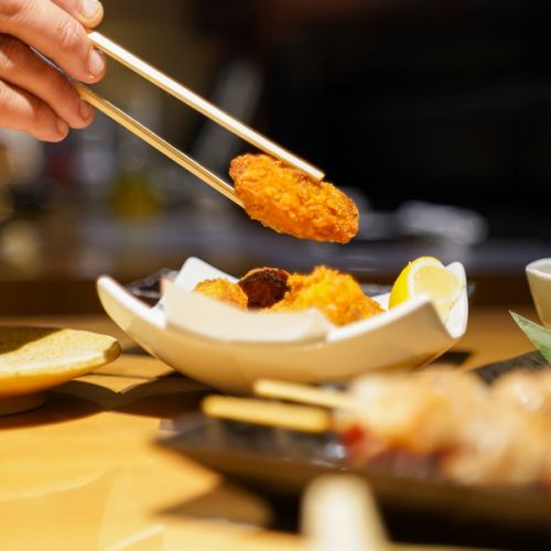 Deep fried oysters