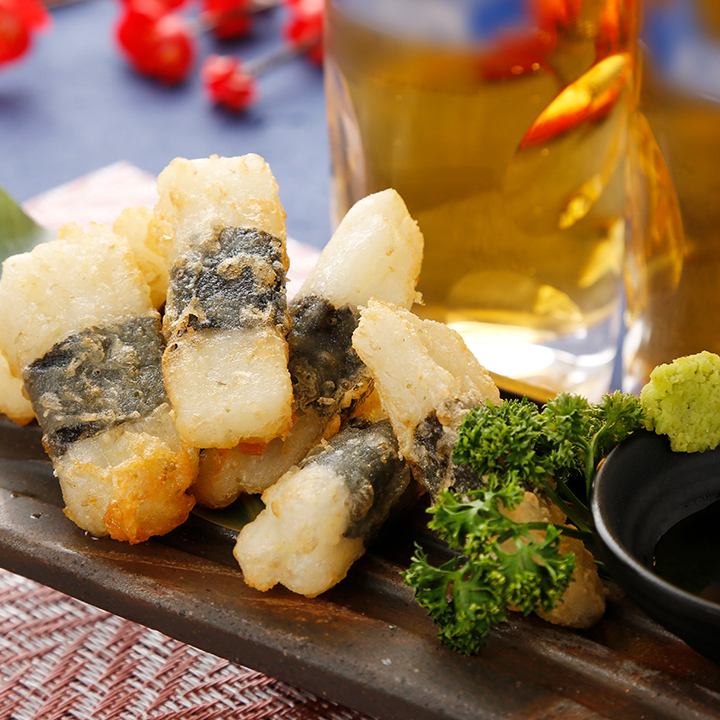 山芋の磯部揚げ