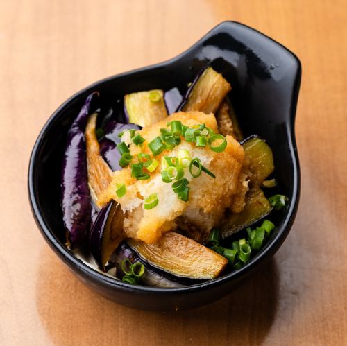 炸茄子佐醬油