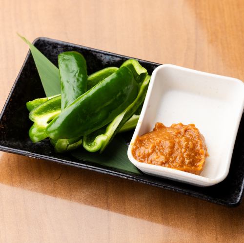 肉和味噌青椒