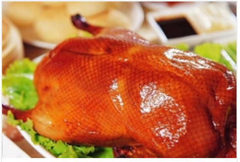 We have a lot of authentic Chinese food! We also have Peking duck!