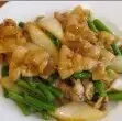ニンニクの芽と豚肉炒め