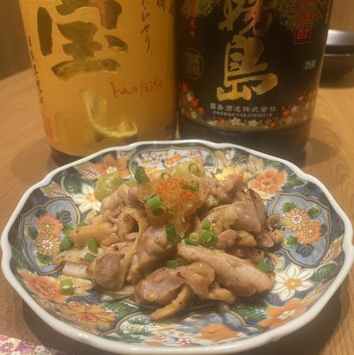 ひね鶏炙りポン酢