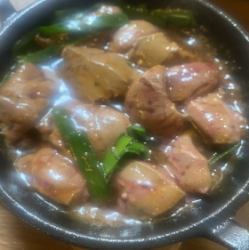 国産牛のレバ煮ラ