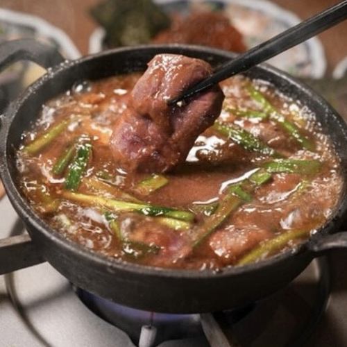 Braised domestic beef liver