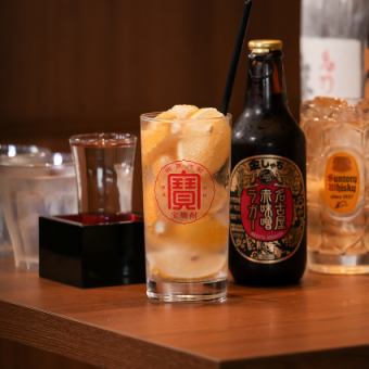 【毎日OK】 2h単品飲放1800円(税込1980) 生ビールや角ハイなど種類充実OK♪