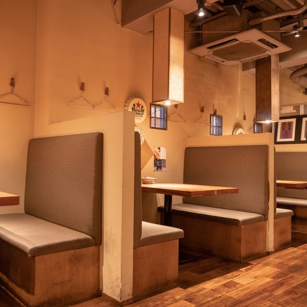 [Recommended table seats for banquet use] You can choose a table that suits your purpose in the store with depth.Once you sit down, you can't leave ☆ (Shiki Izakaya Banquet All-You-Can-Drink Women's Association Charter Welcome Party Farewell Party)