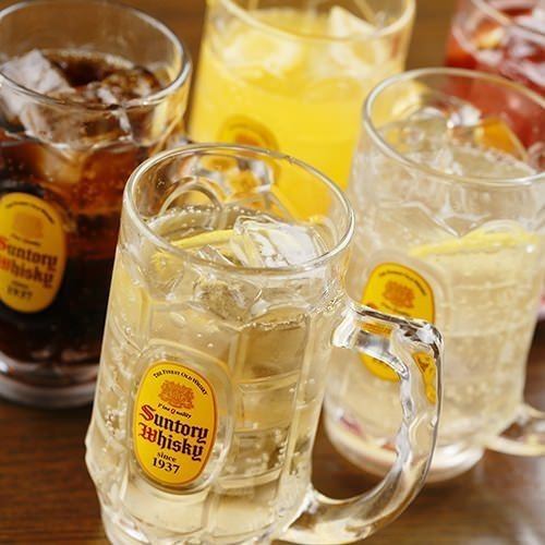 All-you-can-drink (including draft beer) starts from 1,529 yen (tax included) for 90 minutes!