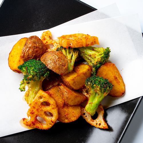 Spicy fried vegetables