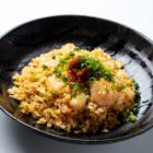 Shrimp fried rice with XO sauce