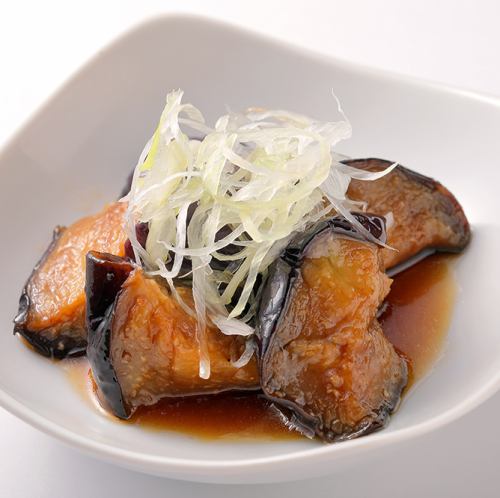 揚げ茄子の冷やし甘酢