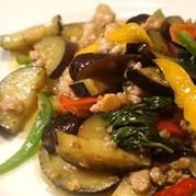 Stir-fried Eggplant and Minced Pork with Spicy Miso