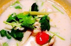Tom Kha Gai (chicken coconut soup)